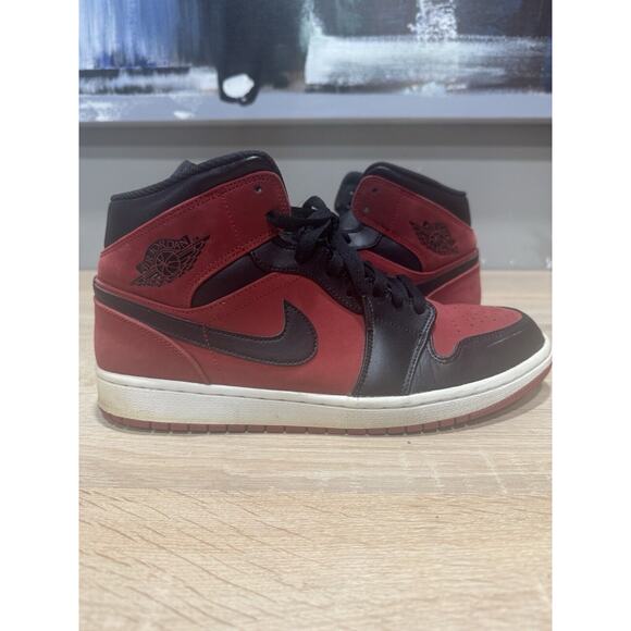 Size 11 - Air Jordan 1 Mid Reverse Banned - Picture 1 of 5